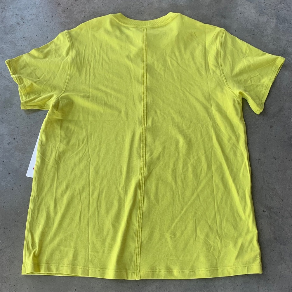 Lululemon All Yours Tee Yellow - Picture 7 of 9